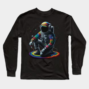 Major Tom - (Black Light - Version 1) Long Sleeve T-Shirt